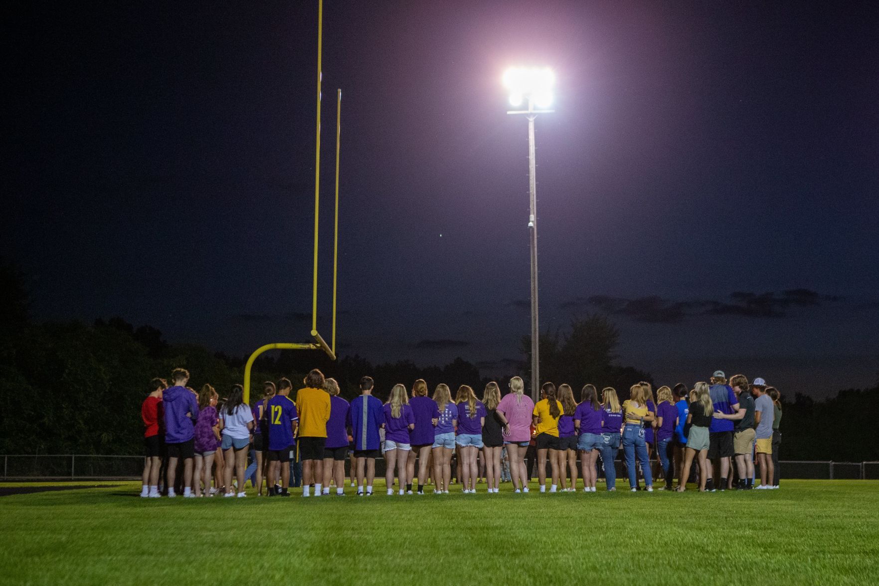 Candlelight vigil held for Cafazza family in Bethalto